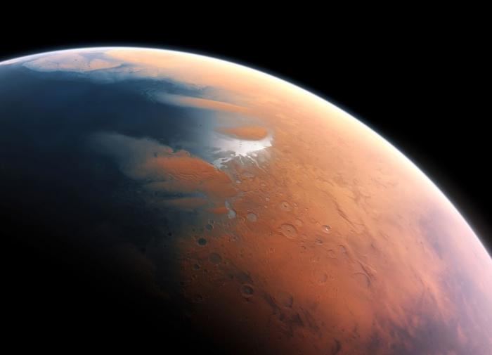 Итальянские ученые обнаружили на Марсе сеть соленых озер